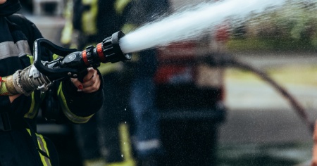 Incendio nell'ospedale, nessun ferito