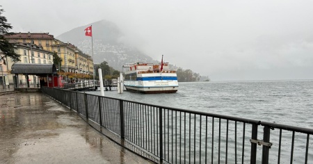 Prolungata l'allerta piena per il lago di Lugano