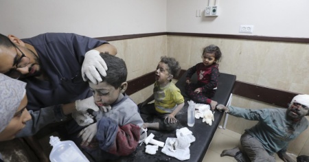 Mezzo miliardo di bambini vive nella guerra