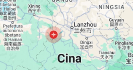 Un terremoto scuote la Cina nordoccidentale, almeno 8 morti