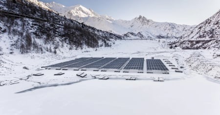 Fotovoltaico in alta quota, Davos dice un chiaro sì