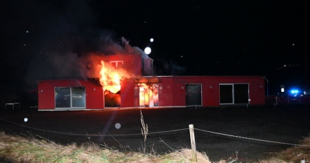 Brucia un ex ristorante a San Gallo