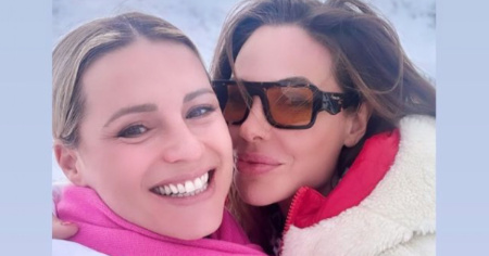 Ilary e Michelle, vacanze a Zermatt