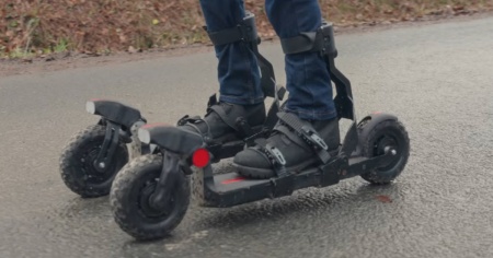 Skwheel One, gli sci elettrici da città