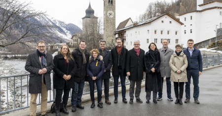 Il Governo del Cantone di Ginevra in visita nei Grigioni