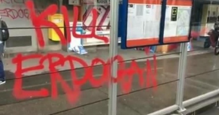 "Kill Erdogan", quattro pene pecuniarie per lo striscione