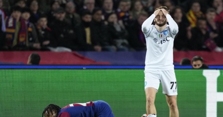 Napoli fuori, passa il Barcellona