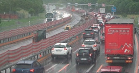 Mattinata di passione sull'A2