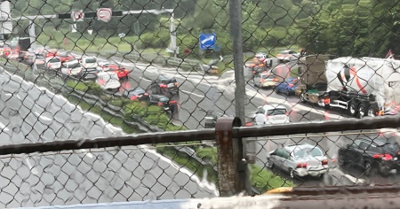 A2: verso sud è una serata di passione, la coda è oltre il Ceneri