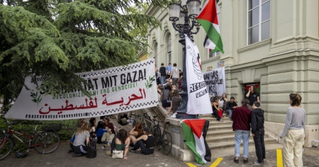 Proteste pro-Palestina: Uni Basilea, ultimatum nuovamente ignorato