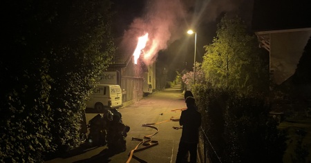 Brucia una casa a Gümligen