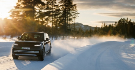 Range Rover Electric, superato il test a -40° C