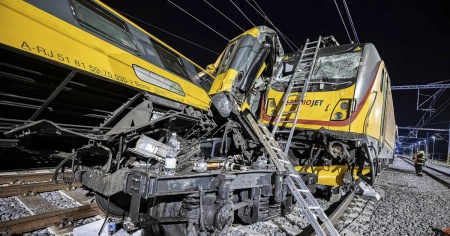 Scontro fra treni: quattro morti e decine di feriti