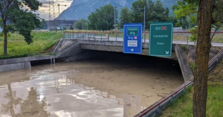 Vallese, situazione «estrema». Il Rodano rompe gli argini