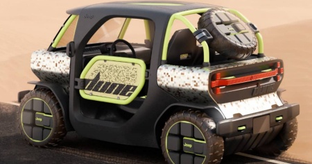 Jeep Dune, la piccola elettrica da spiaggia