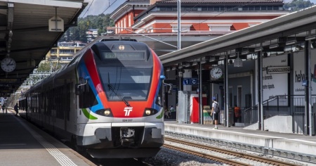 Traffico ferroviario interrotto per due ore tra Lugano e Melide