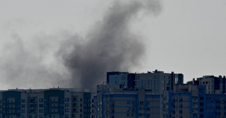 Esplosioni nella notte a Kiev