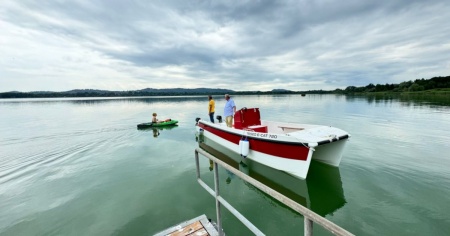 Godersi il mare o il lago con Teseo Cat 720