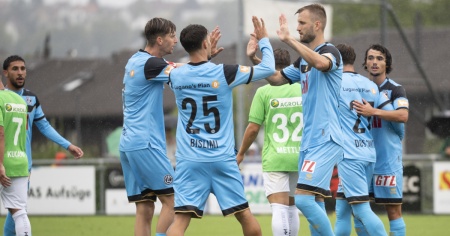 Il Lugano ne segna (ben) sette, tripletta di Przybylko