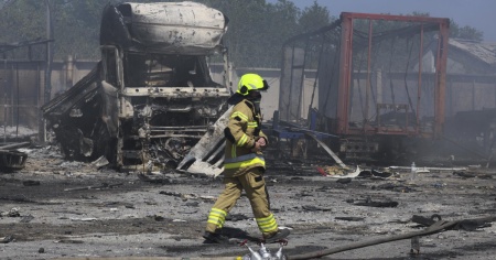 Nuovo attacco russo con droni e missili