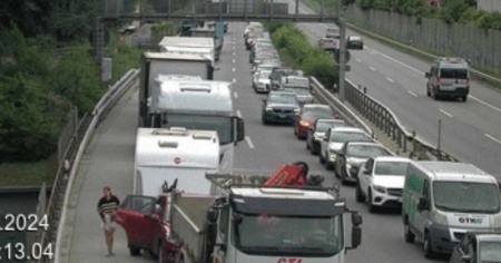Un mezzogiorno di passioni sulla A2 in direzione nord