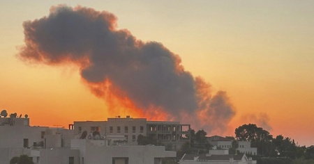 Beirut, raid israeliani sulla roccaforte di Hezbollah