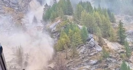 Oltre 2000 turisti bloccati nella Valle di Saas