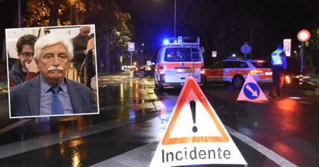 Investito e trascinato da un'auto per 15 metri, vivo per miracolo