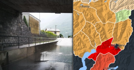 Temporali in arrivo dopo il caldo: allerta 4 per Luganese e Bellinzonese