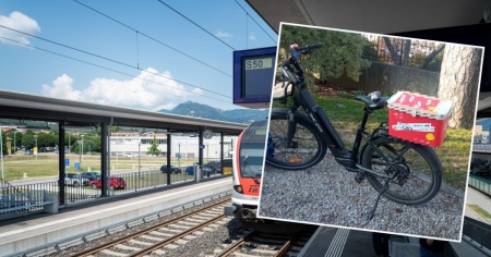 E-bike rubata in stazione: «La stavano portando in Italia, ma gli è andata male»