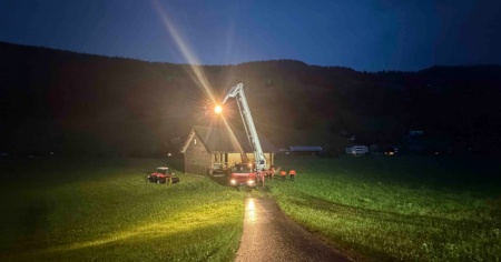 Fulmine colpisce una stalla: danni per 100mila franchi