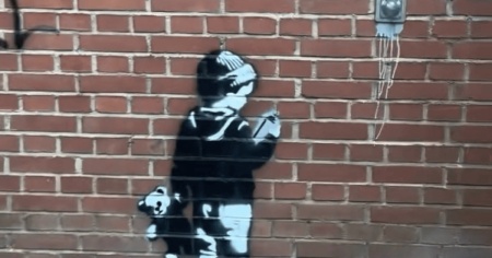 No, quello non è un Banksy