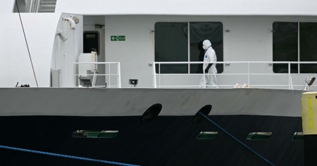 Membro dell'equipaggio colpito dall'Hantavirus dimesso dalla quarantena
