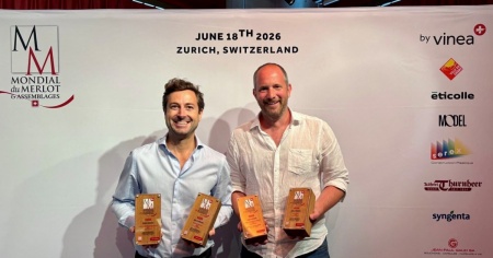 "Mondial du Merlot", quattro medaglie d’oro per la Cantina Sociale di Mendrisio