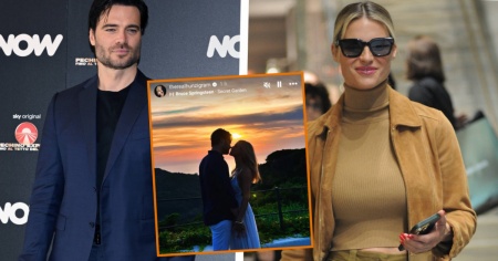 Michelle Hunziker rompe il silenzio, con un bacio al tramonto