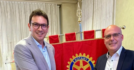 Il Rotary Club Bellinzona e Valli ha un nuovo presidente