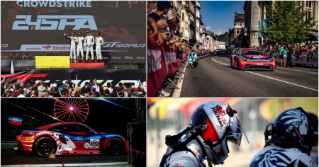 Alex Fontana sul podio della 24 Ore di Spa