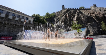 Piazza del Sole, tornano i giochi d’acqua per l’estate