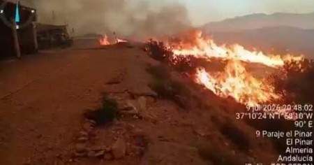 Almeria, bruciano i boschi: 12 morti