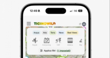 L'app per esplorare il Ticino: debutta TicinoWild