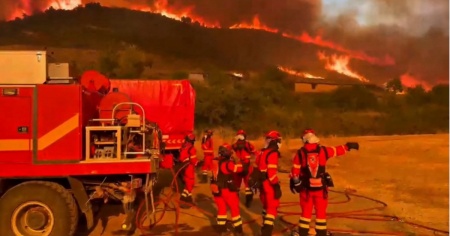 Già 15.400 ettari in fumo per l'incendio