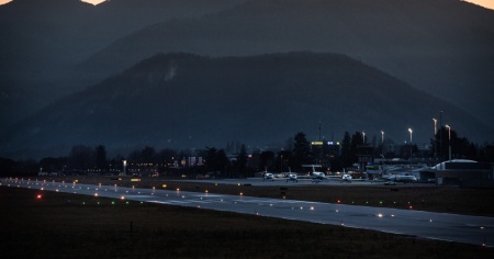 La Giustizia a Bioggio, aeroporto permettendo
