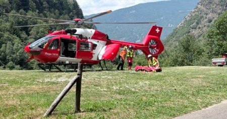 Canyonista in difficoltà soccorso dalla Rega