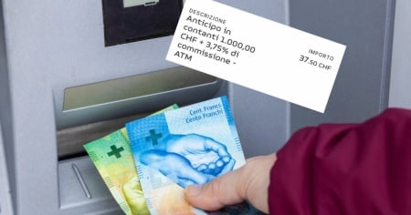 Preleva 1.000 franchi e resta senza parole: la commissione che non ti aspetti