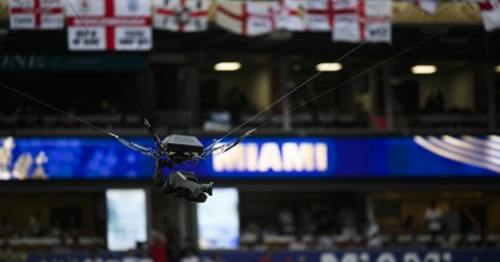 Spidercam, proteste e polemiche: il gol dell'Inghilterra finisce sotto accusa