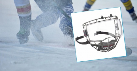 Visiere da hockey che non proteggono