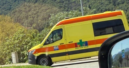 Centauro a terra, arriva l'ambulanza