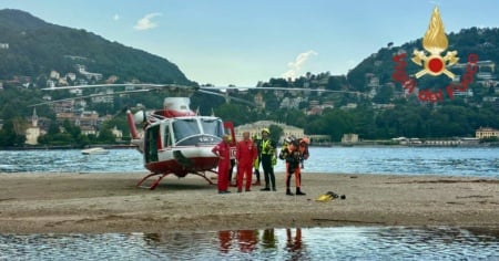 Recuperato senza vita il corpo della bambina annegata nel lago di Como