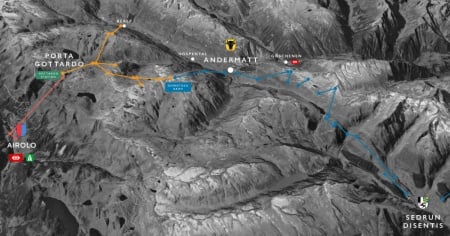 Da Airolo ad Andermatt con la funivia, al via lo studio di fattibilità