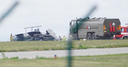 Precipita elicottero militare, un morto